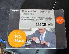 Maxtor One Touch III 120GB External Hard Driv...