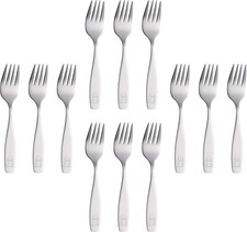 ANNOVA Kids Sierware Children's Safe Flatware Set Stainl Steel -