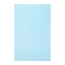 PVC Ripple Water Sheet Miniature Roof Tiles for Model Light Blue Lake Pattern