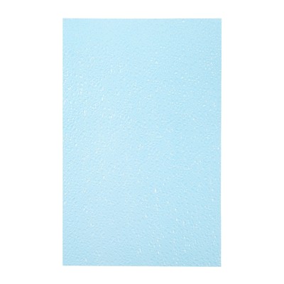 PVC Ripple Water Sheet Miniature Roof Tiles for Model Light Blue Lake Pattern