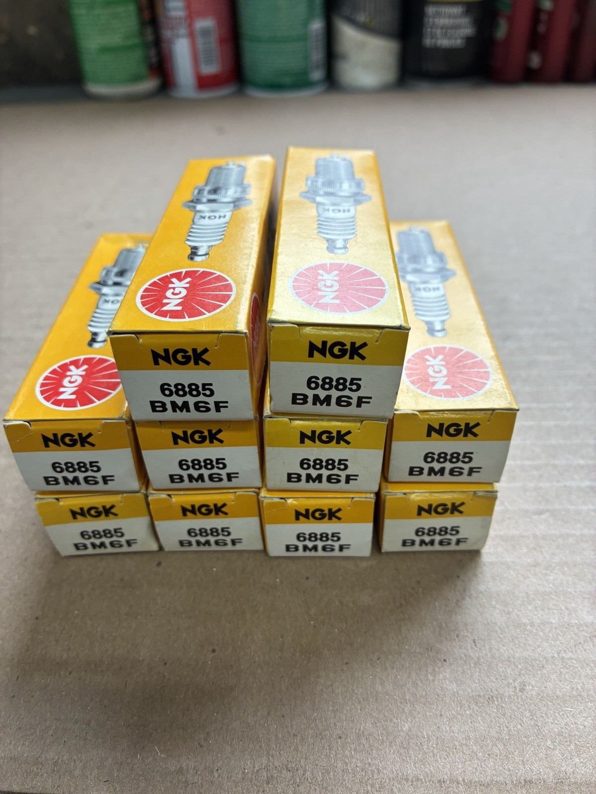 10x spark plug NGK BM6F 6885