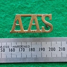 WW1 Royal Artillery Anti Aircraft Section Shoulder Title Badge - Worn France