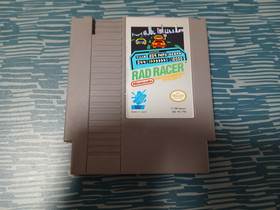 RAD RACER - NES PAL - CARTOUCHE + ETUI - TRES BON ETAT