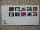 GUERNSEY - 2004 GUERNSEY CLEMATIS FIRST DAY COVER