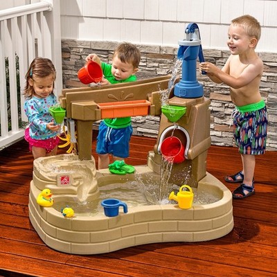 Step2 Pump and Splash Discovery Wasserteich Outdoor Wasserspieltisch