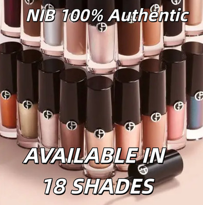 NIB Armani Beauty Eye Tint Long-Lasting Liquid Eyeshadow,0.13oz/3.9ml,18 colors