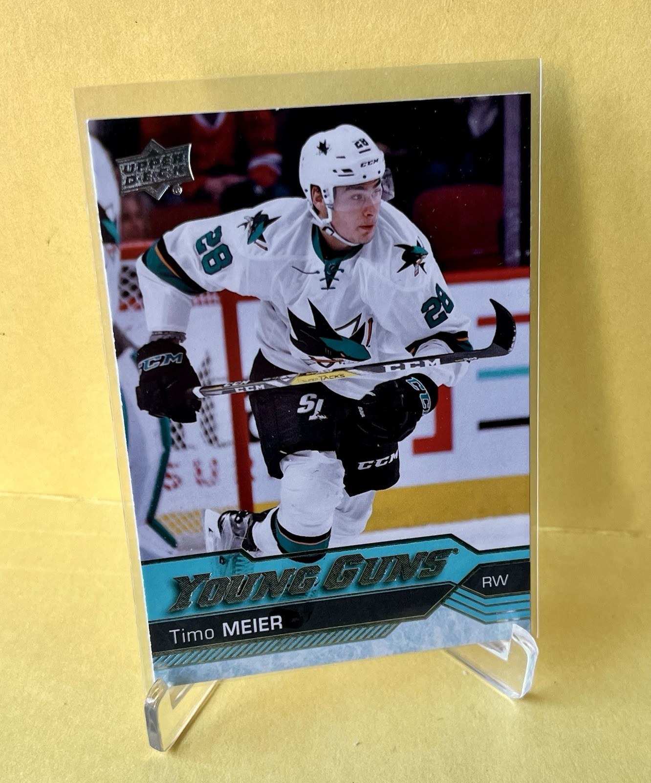 2016-17 Upper Deck Young Guns Timo Meier #479 Rookie RC