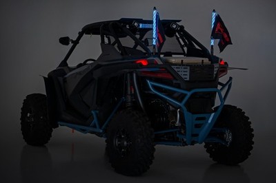 Rough Country 2' Multi-Function UTV LED Whip Light Kit with Remote