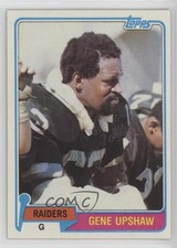 1981 Topps Gene Upshaw #219 HOF 0c4