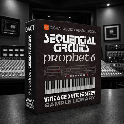 Sequential Circuits Prophet-6 Synthesizer Sample Library