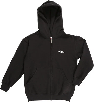 ULTRASPORT W:O:A Wacken Open Air Baby Jacke Sweatjacke Kapuzenjacke, schwarz, 56-62 cm