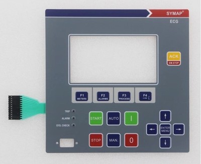 1PCS New Control Panel Membrane Keypad For SYMAP-ECG t1