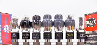 7 Strong Testing Vintage Mixed Brands 6F6G Vacuum Tubes...........2 May Be N.O.S