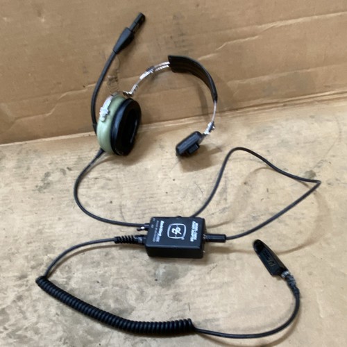 David Clark H9695 Single Ear Headset C6035 Adapter Boom Microphone