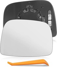 Passenger Side Mirror Glass Power Heated Fit for Volvo XC60 2010-2017