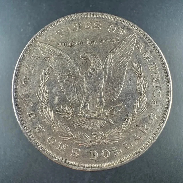 1878 Morgan Dollar 7/8TF Brilliant Luster Strong Strike - Image 2 of 4