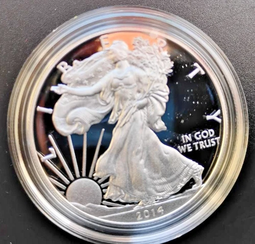 2014 U.S. AMERICAN EAGLE PROOF SILVER DOLLAR