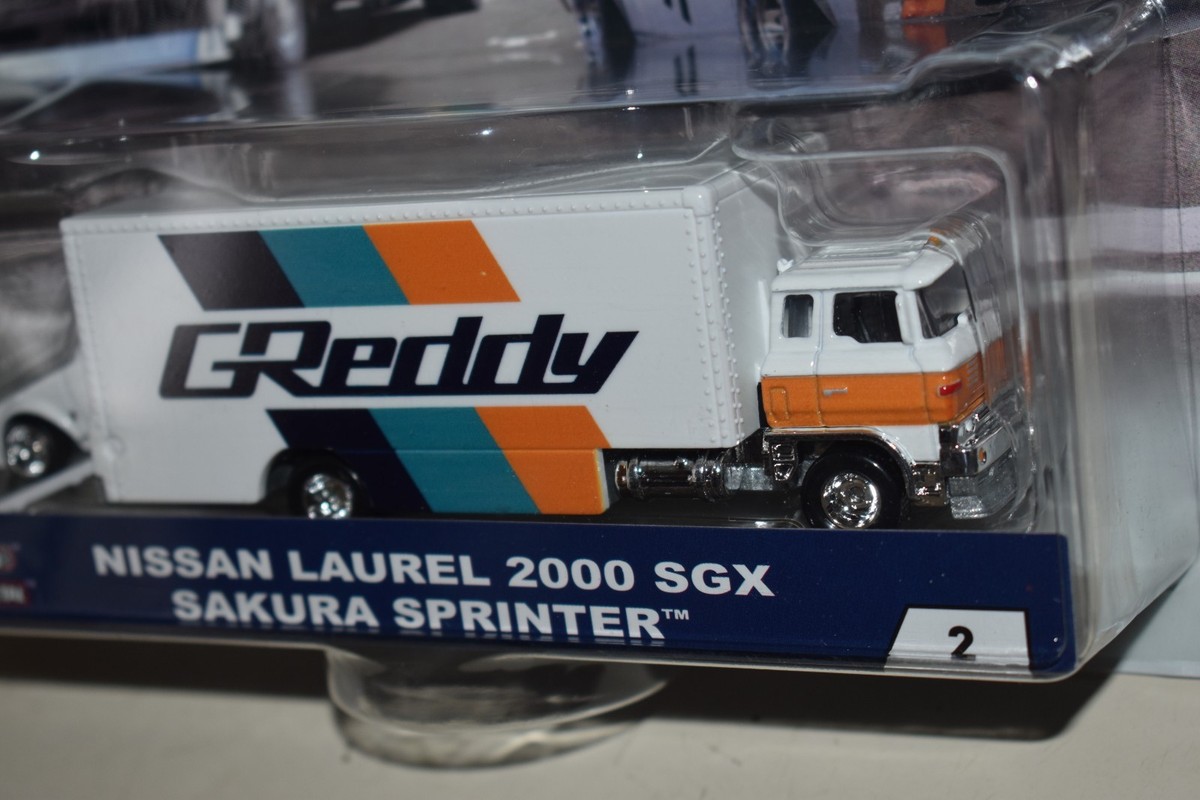 Hot Wheels Team Transporter Nissan Laurel 2000 SGX Sakura Sprinter