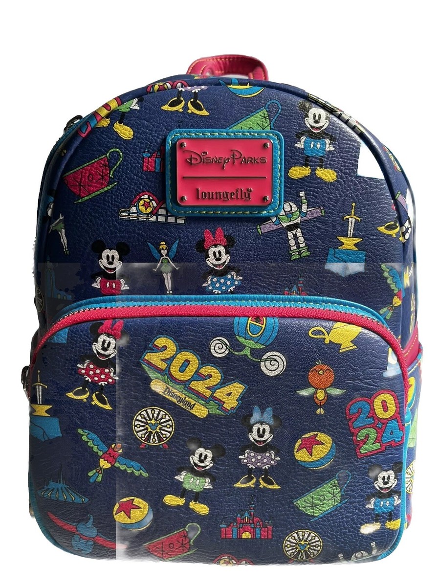 2024 Disney Parks Dated Figment Orange Bird Mickey Loungefly Mini Backpack 2024 Disney Parks Dated Figment Orange Bird Mickey Loungefly  main image 3
