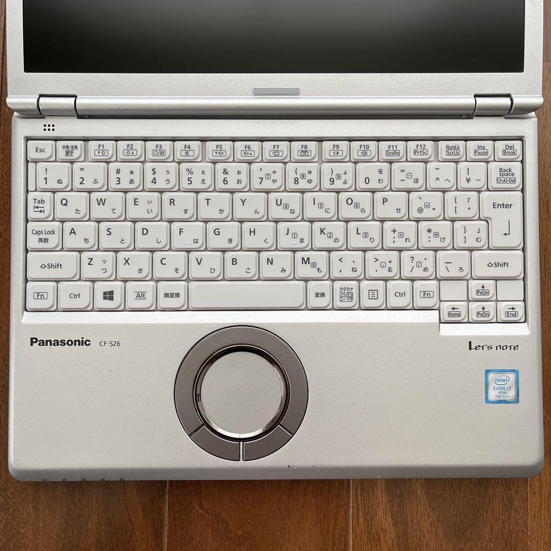 Panasonic Let's Note CF-SZ6Z16VS Core i7-7600U Win10 16GB Panasonic Let's Note CF-SZ6Z16VS Core i7-7600U Win10 16GB
