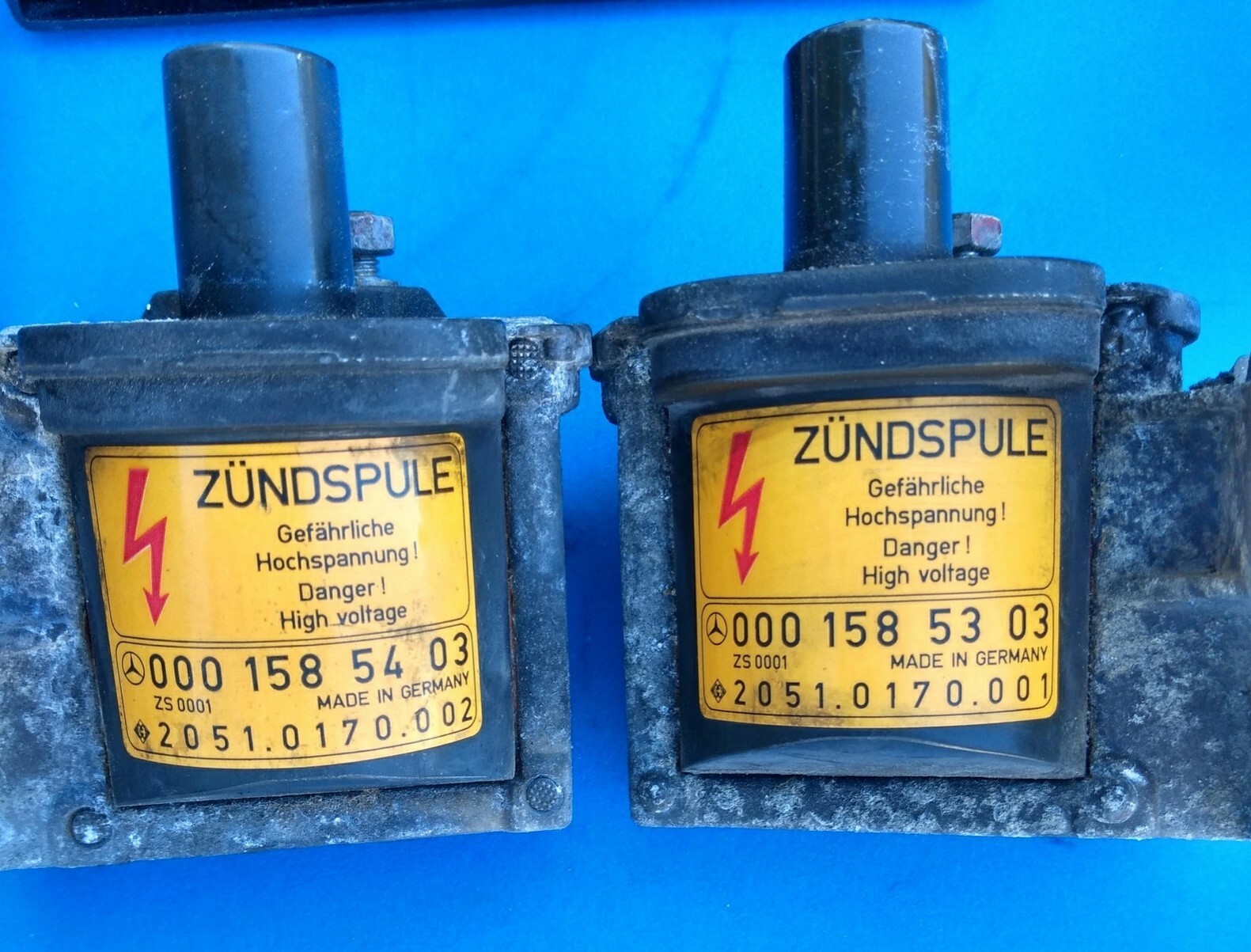 Mercedes Benz R129 W124 W126 W140 W201 ignition coil A0001585403 