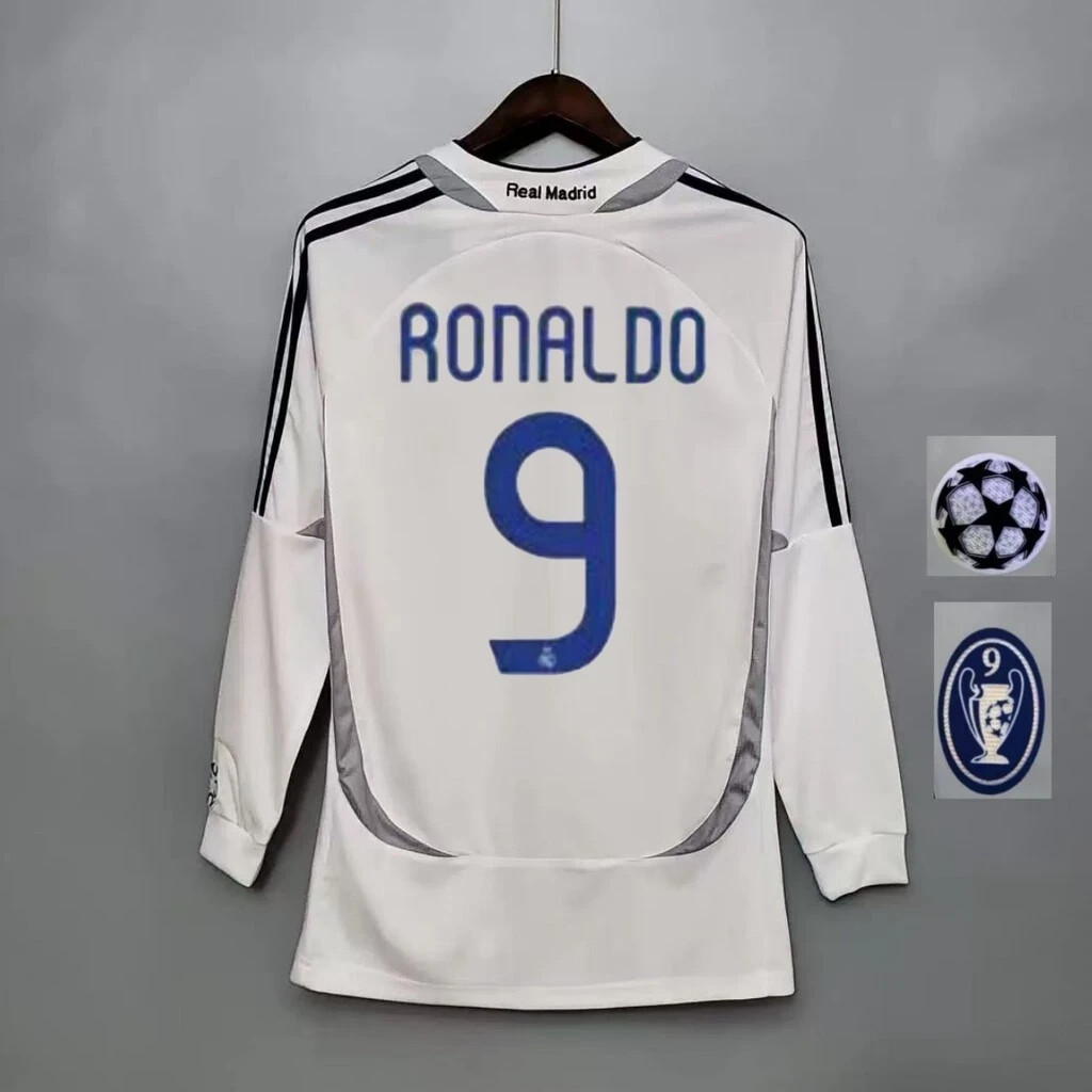 R. Madrid 06/07 UEFA Champion League - White - Ronaldo 9