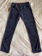 NWT MISSONI Mens Gray 5 Pocket Slim Corduroy Jeans Pants US30/EU46 Made in ITALY