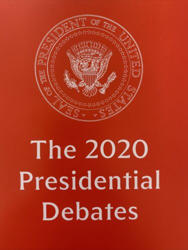 2020 3rd Presidential Debate Program President Donald Trump vs Joe Biden Belmont - Picture 3 of 12