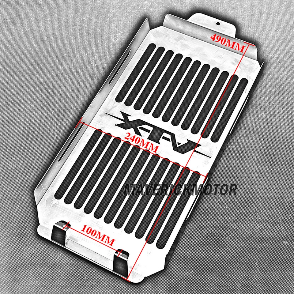 Крышка радиатора защита решетки для Honda VTX 1800 C/F/N/R/S/T VTX1800 - Изображение 3 из 4