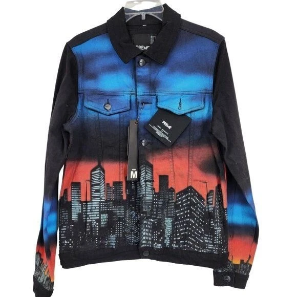 Custom airbrushed shop jean jackets