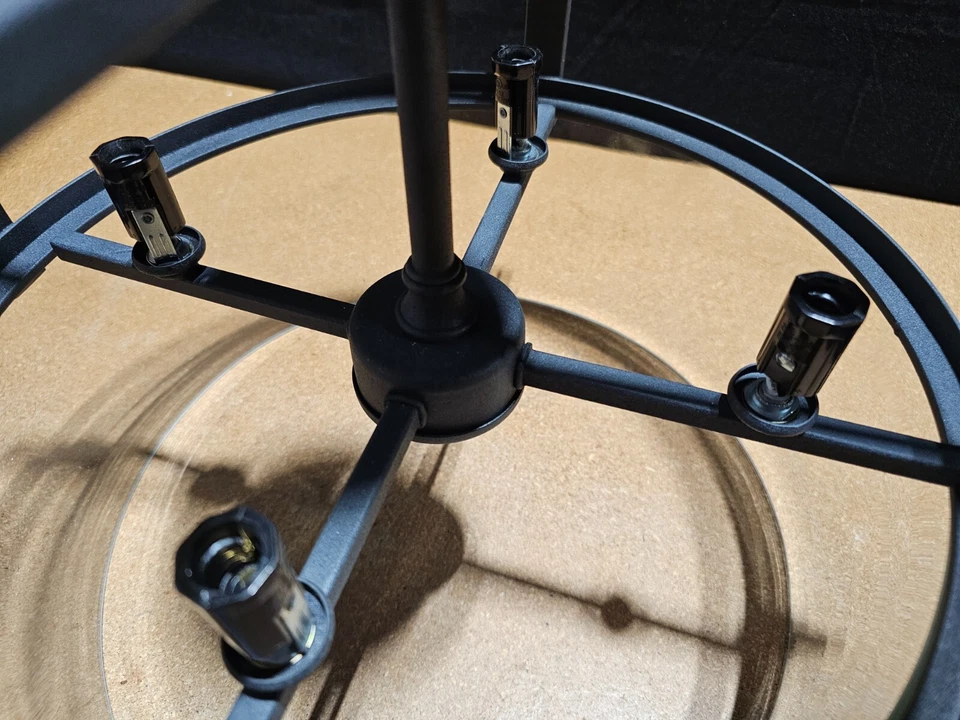 Generation Lighting Ethan 4 luces 17" ancho semi-enjuagado tambor accesorio de techo Foto 4 de 4