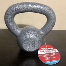 New Weider 10 lb Pound Kettlebell Tone and Sculpt Gym Exercise Weight WKB1013