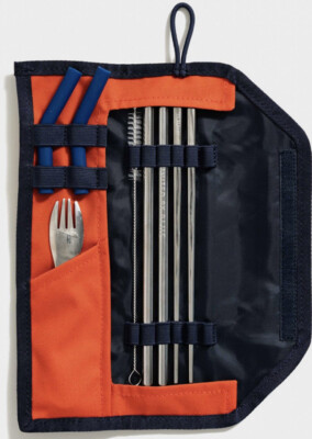 The Utensil Kit CAMPING/HUNTING/TRAVEL NEW #814 038 11613 Orange