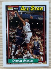 Charles Barkley 1991-92 NBA Topps All Star Philadelphia 76ers #107