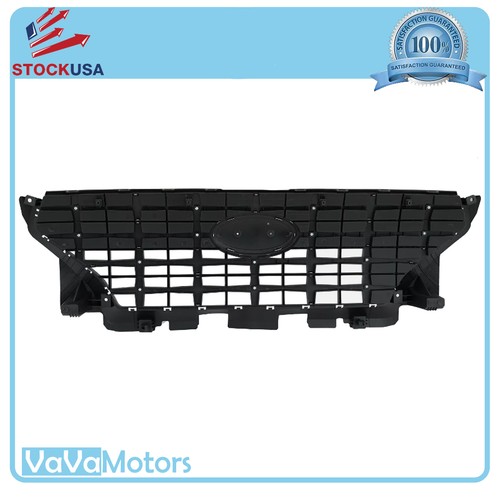 Fits 2020 2024 Hyundai Venue Front Upper Bumper Grille Factory Black Assembly - Picture 2 of 4