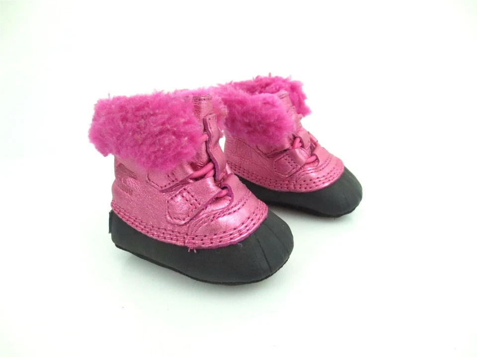 Botas SOREL Bebé Niñas Aisladas Rosa/Negro NN2750-695 Talla 2 [B1] Foto 2 de 4