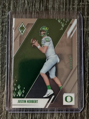 Justin Herbert 2022 Panini Chronicles Phoenix Draft Picks #10 Oregon Ducks - LAC