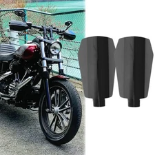 2x For Harley Touring Road Glide Motorcycle Hand Guard Protector Wind Deflectors