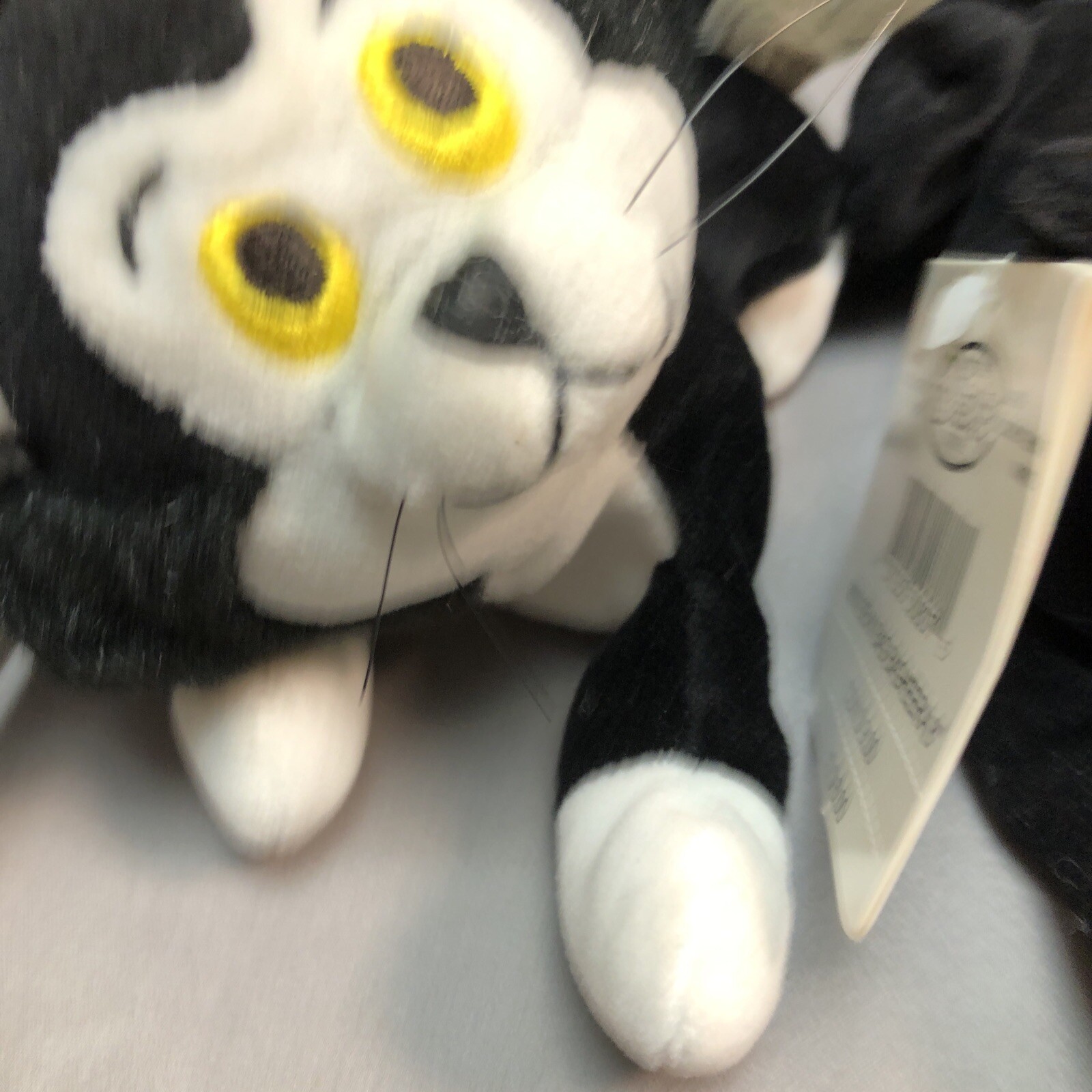 Disney Mini Bean Bag Figaro 8” 3 Plush