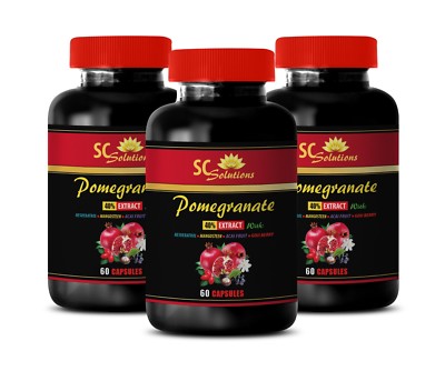 heart health supplement, Pomegranate 40% Extract, reduce risk of heart disease 3