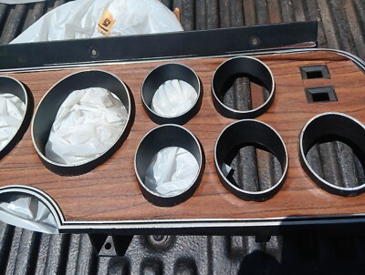 1972 Mercury Montego Elite Gauge Bezel