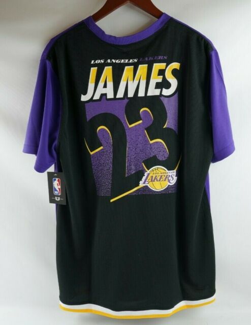 purple lakers shirt