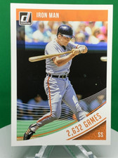 2018 Donruss Cal Ripken Jr. #64 Iron Man Variation Baltimore Orioles SP