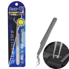 Metal Chip Tinning Tweezers Heat-resistant Tip Phone Computer Repair Accessories