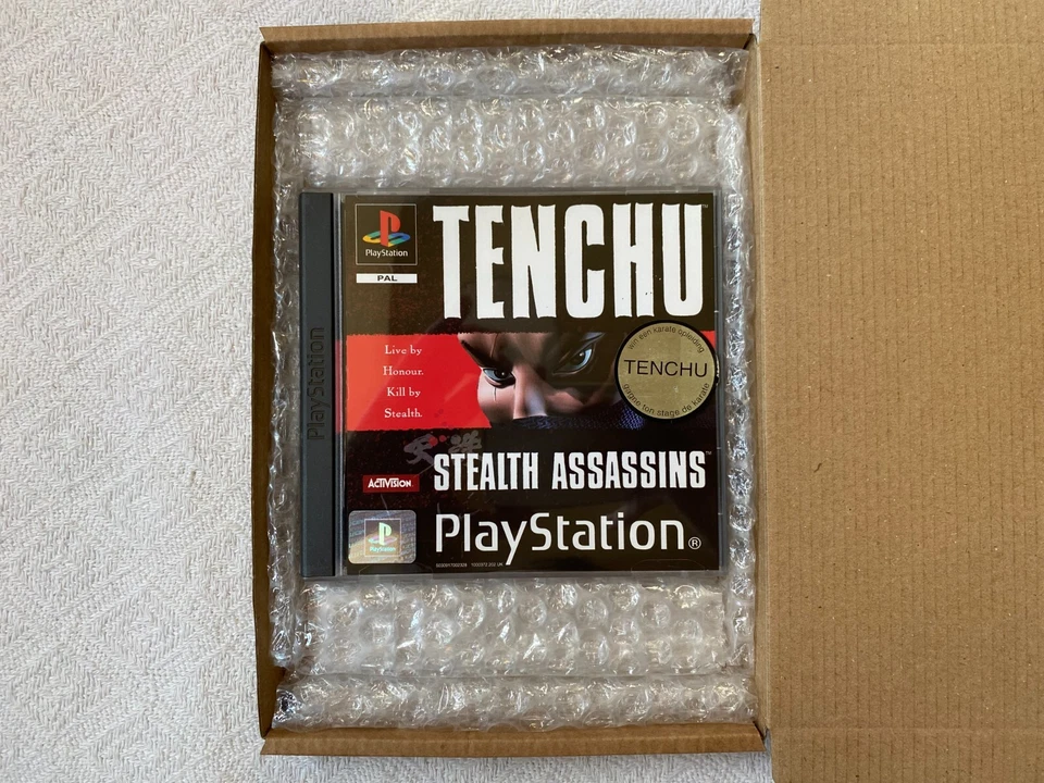 Tenchu Stealth Assassins PS1 - UK PAL VGC CIB with Reg & Natural Disc - Tracked - Image 2 of 4