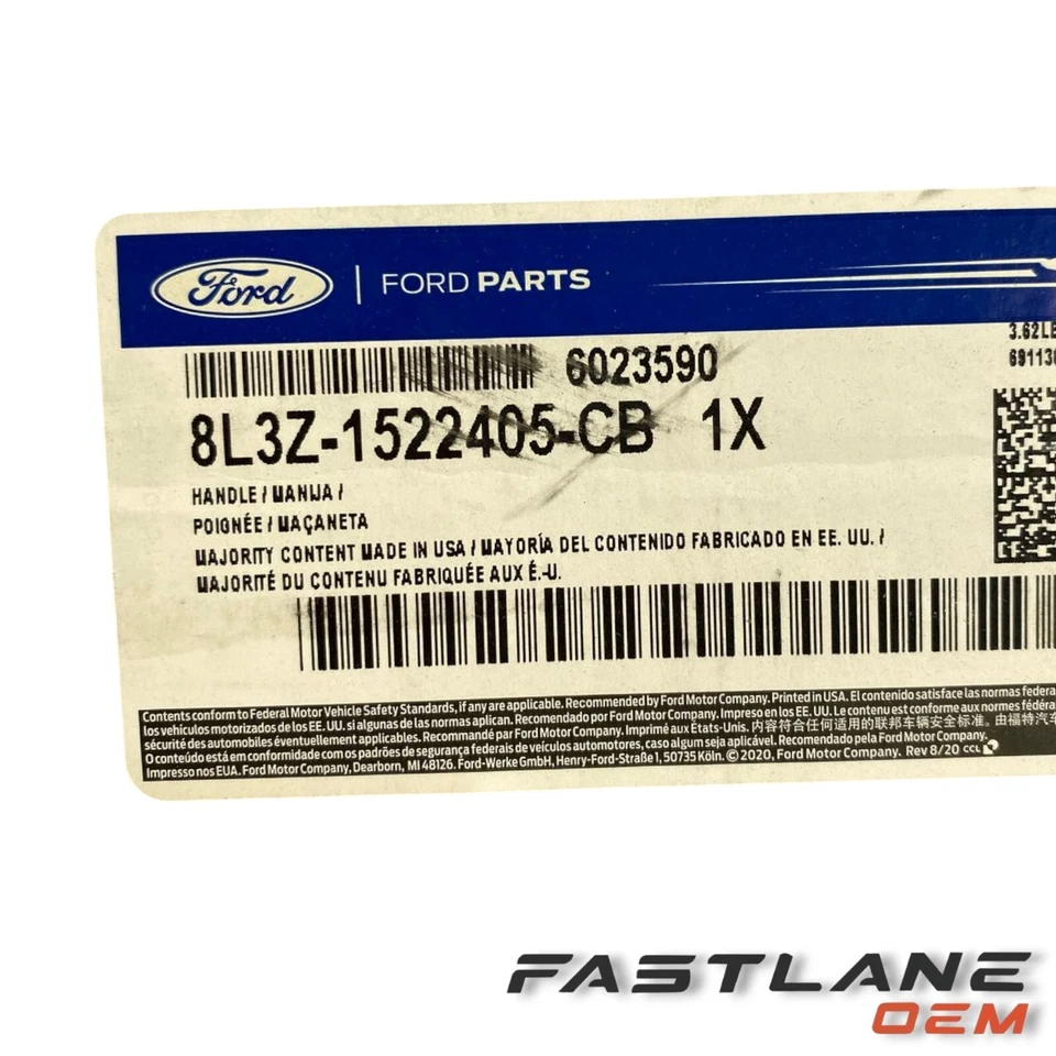 Manija de puerta delantera izquierda Ford F-250 Super Duty 2005-2007 nueva OEM 8L3Z-1522405-CB Foto 3 de 4