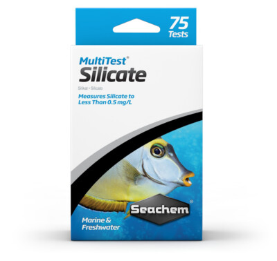 Seachem MultiTest Silicate - Wassertest auf Kieselsäure SiO2 alle Wasserarten