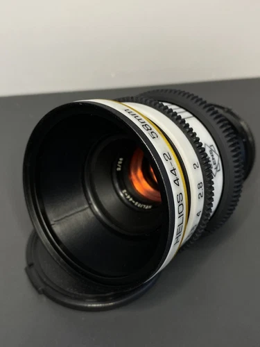 ANAMORPHIC Amber  Rehouse Helios 44 2/58mm Cine lens Sony E mount BTF LENS
