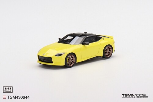 TSM 1/43 NISSAN Z PROTO SPEC 2023 IKAZUCHI YELLOW LHD TSM430644