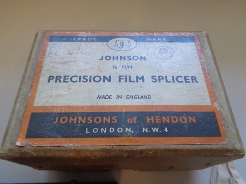 JOHNSON 16MM Precision Film Splicer Vintage With TRICOID Used - Picture 14 of 19